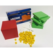 Monopol Arıtime Onluk Taban Blokları 1 Adet Renkli 121 Parça Plastik Eğitim Seti