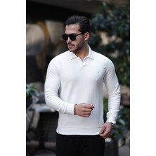 Edenbergs Düğmesiz Polo Yaka Tişört