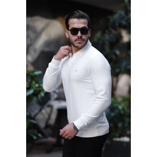 Edenbergs Düğmesiz Polo Yaka Tişört