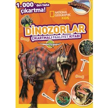 National Geographic Kids Dinozorlar Çıkartmalı Aktivite Kitabı