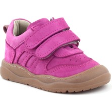 Rakerplus Schaggy Hakiki Deri Fuşya Bebek Spor Ayakkabı