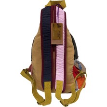 Old Cotton Cargo  Laptop Bölmeli Vintage Disayn Günlük Sırt Gezi Çantası New Minola 25 cm x 36 cm