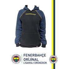 Fenerbahçe Lisanslı Erkek Lacivert Tribün Sweatshırt