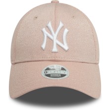 New Era New York Yankees Kadın Pembe Glitter Şapka 60580737