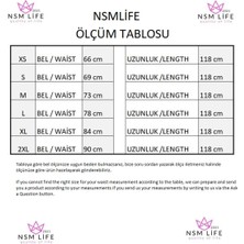 NSM Life Kadın Siyah Cepli Yoğun Kiloş Beli Kemerli Saten Abiye Etek