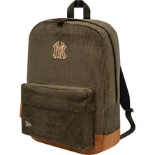 Haki Kadife Sırt Çantası Cord 60503794