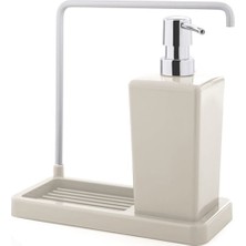 Primanova Luna Askılı Mutfak Sıvı Sabunluk Bej