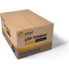 Atiplast Çöp Torbası Endüstriyel Hantal Boy 1000 gr 100 x 150 cm Kırmızı 10 Rulo