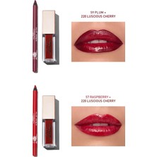 Maxivolumizer Lipgloss 220 - Luscious Cherry - Kalıcı ve Nemlendirici Ruj - Dolgunlaştırıcı Etki