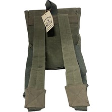 Vintage Su Geçirmez Kanvas Salaş Unisex Günlük Okul Tablet Sırt Çantası Naoko S 24 cm x 30 cm