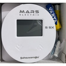 Mars S5X Kablolu Oda Termostadı Beyaz