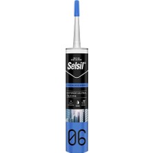 Selsil Nötr Dış Cephe Silikon Antrasit 300 ml