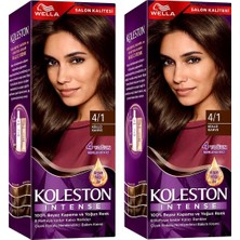 Wella Koleston Intense Saç Boyası 4/1 Küllü Kahve 2x