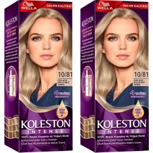 Wella Koleston Intense Saç Boyası 10/81 Çok Açık Küllü Inci Sarısı 2x