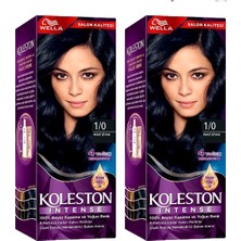 Wella Koleston Intense Saç Boyası 1/0 Mavi Siyah 2x