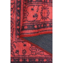 Artloop Halı, Dorian Şönil, Dokuma, Dekoratif Halı |Pamuk-Polyester| Kırmızı Halı Al 29