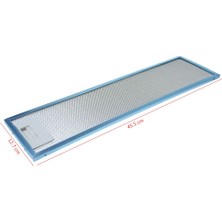 Supervac Aspiratör & Davlumbaz Tel Filtresi (12.7 x 45.5cm)