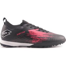 Hyper Tf gr 4pr Siyah Unisex Halı Saha Ayakkabısı  Lotto