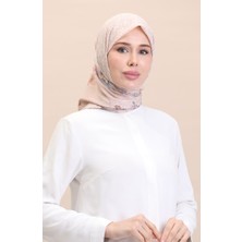 Sefa Merve Desenli Eşarp Flover-06 Somon