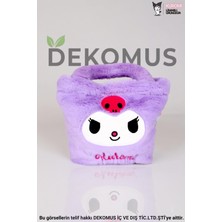 DEKOMUS İLE YENİ SEZON LİSANSLI KUROMI BASIC PELUŞ EL ÇANTASI/BESLENME ÇANTASI