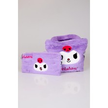 DEKOMUS İLE LİSANSLI YENİ SEZON KUROMI PELUŞ BASIC EL ÇANTASI VE KOL ÇANTASI 2'LİSİ