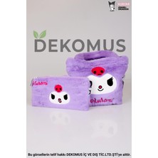 DEKOMUS İLE LİSANSLI YENİ SEZON KUROMI PELUŞ BASIC EL ÇANTASI VE KOL ÇANTASI 2'LİSİ