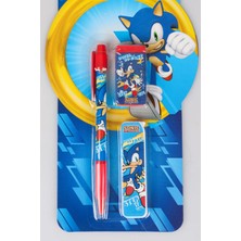 Sonic Dekomus Ile Lisanslı Sonıc Versatil Uçlu Kalem , Silgi ve 0.7 mm Uç Seti