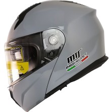 Mts -966-V2 Çene Açılır Kask (Nardo Grı)