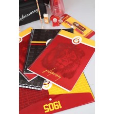 Galatasaray Lisanslı Galatasaray Okul Çantası,kalem ÇANTASI,700 ml Matara,4 Adet Defter Ile Kırtasiye Seti