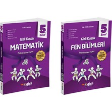 Gizli Yayınları 5. Sınıf Matematik - Fen Bilimleri Gizli Kuşak Değerlendirme Föyleri Branş Denemesi