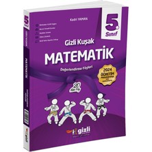 Gizli Yayınları 5. Sınıf Matematik - Fen Bilimleri Gizli Kuşak Değerlendirme Föyleri Branş Denemesi