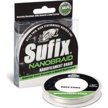 Sufix Nano Braid 0.10MM 100M Aqua Camo Ip Misina 5kg Çeker