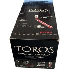 Toros Pamuklu Filtre Ağızlık (20X120) 5.7mm