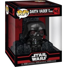 Funko Pop! Deluxe: Yıldız Savaşları: Yıldız Savaşları Darkside - Tahtta Darth Vader