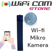 Wificam Wifi Mikro Kamera Dahili Batarya Uzaktan Canlı Izleme Sd Karta Kayıt