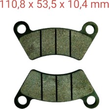 Mondial Atv AU200 Arka Fren Disk Balatası Orj