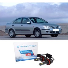 Photon Nissan Almera LED Xenon Kısa Far Ampulü H7 Ultimate Yeni Seri Beyaz 2001-2004