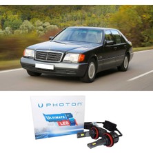 Photon Mercedes S W140 LED Xenon Kısa Far Ampulü H7 Ultimate Yeni Seri Beyaz 1993-1998