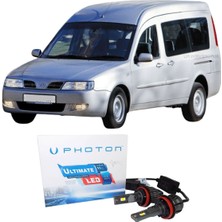 Photon Chery Taxim LED Xenon Kısa Far Ampulü H7 Ultimate Yeni Seri Beyaz