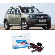 Photon Dacia Duster 1 LED Xenon Kısa Far Ampulü H7 Ultimate Yeni Seri Beyaz 2010-2018