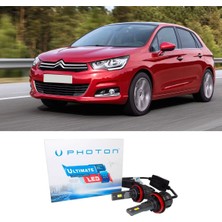 Photon Citroen C4 LED Xenon Kısa Far Ampulü H7 Ultimate Yeni Seri Beyaz 2004-2012