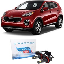 Photon Kia Sportage LED Xenon Kısa Far Ampulü H7 Ultimate Yeni Seri Beyaz 2009-2016