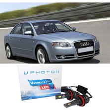 Photon Audi A4 B6 LED Xenon Kısa Far Ampulü H7 Ultimate Yeni Seri Beyaz 2000-2006
