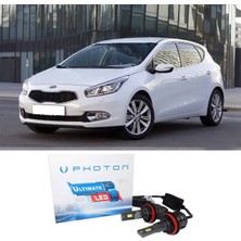 Photon Kia Ceed LED Xenon Uzun Far Ampulü H7 Ultimate Yeni Seri Beyaz 2011-2017