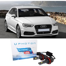 Photon Audi A3 8V LED Xenon Kısa Far Ampulü H7 Ultimate Yeni Seri Beyaz 2012 - 2019