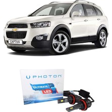 Photon Chevrolet Captiva LED Xenon Kısa Far Ampulü H7 Ultimate Yeni Seri Beyaz 2006-2015