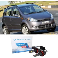 Photon Chery Kimo LED Xenon Kısa Far Ampulü H7 Ultimate Yeni Seri Beyaz