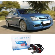 Photon Opel Vectra B LED Xenon Uzun Far Ampulü H7 Ultimate 9500 Lumens Yeni Seri Beyaz 2000-2005
