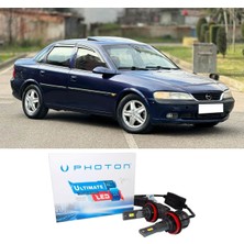 Photon Opel Vectra A LED Xenon Kısa Far Ampulü H7 Ultimate 9500 Lumens Yeni Seri Beyaz 1996-1999