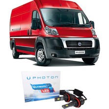 Photon Fiat Ducato LED Xenon Kısa Far Ampulü H7 Ultimate 9500 Lumens Yeni Seri Beyaz 2006-2013